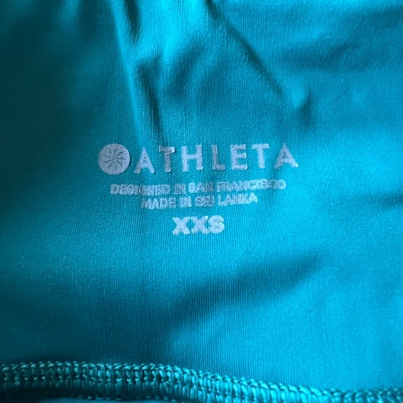Athleta woman’s teal green high waist leggings - Picture 5 of 7